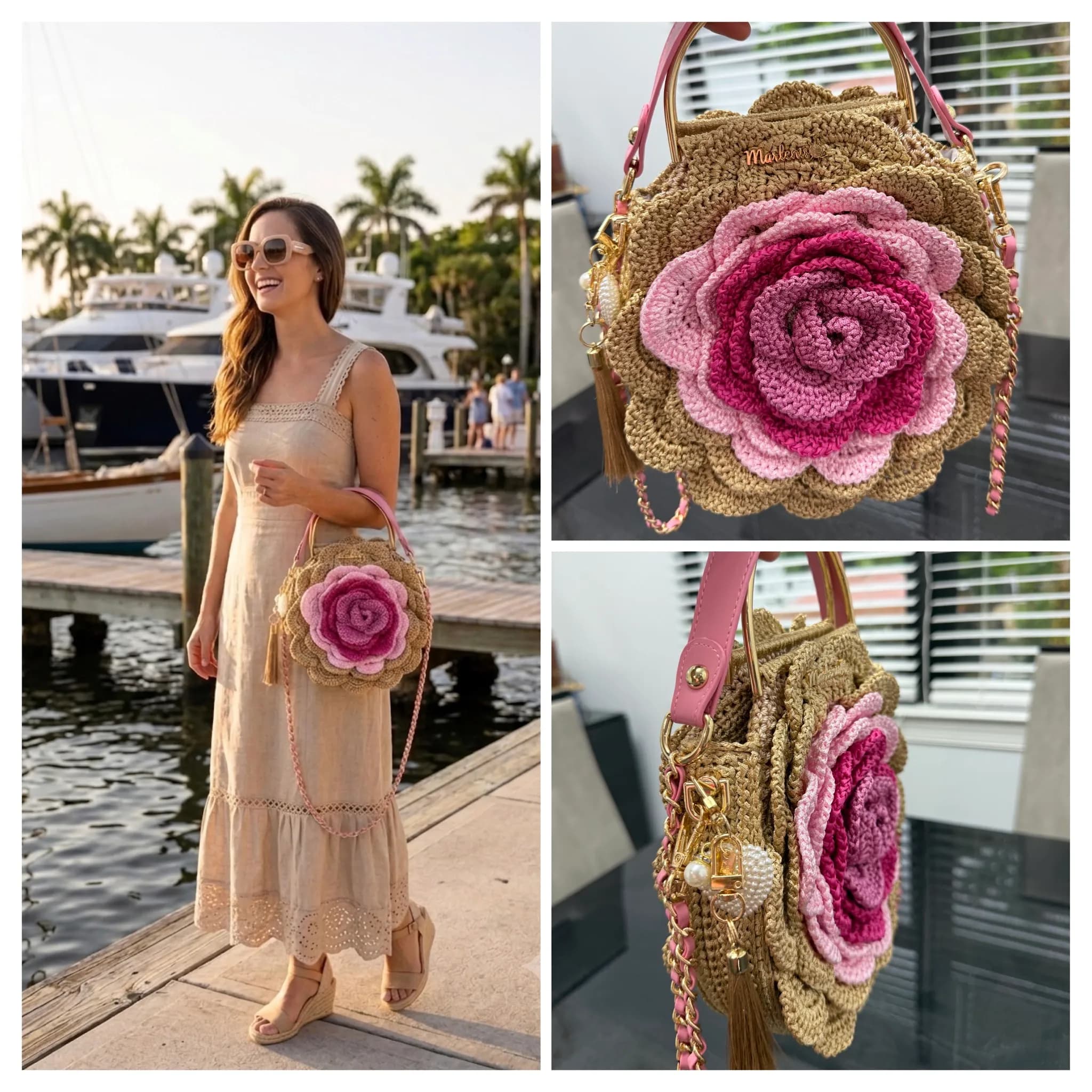 Ombré Rose Bag
